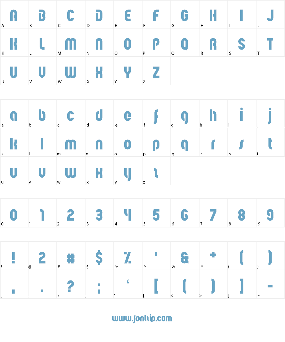 Sui Coward Font Character
